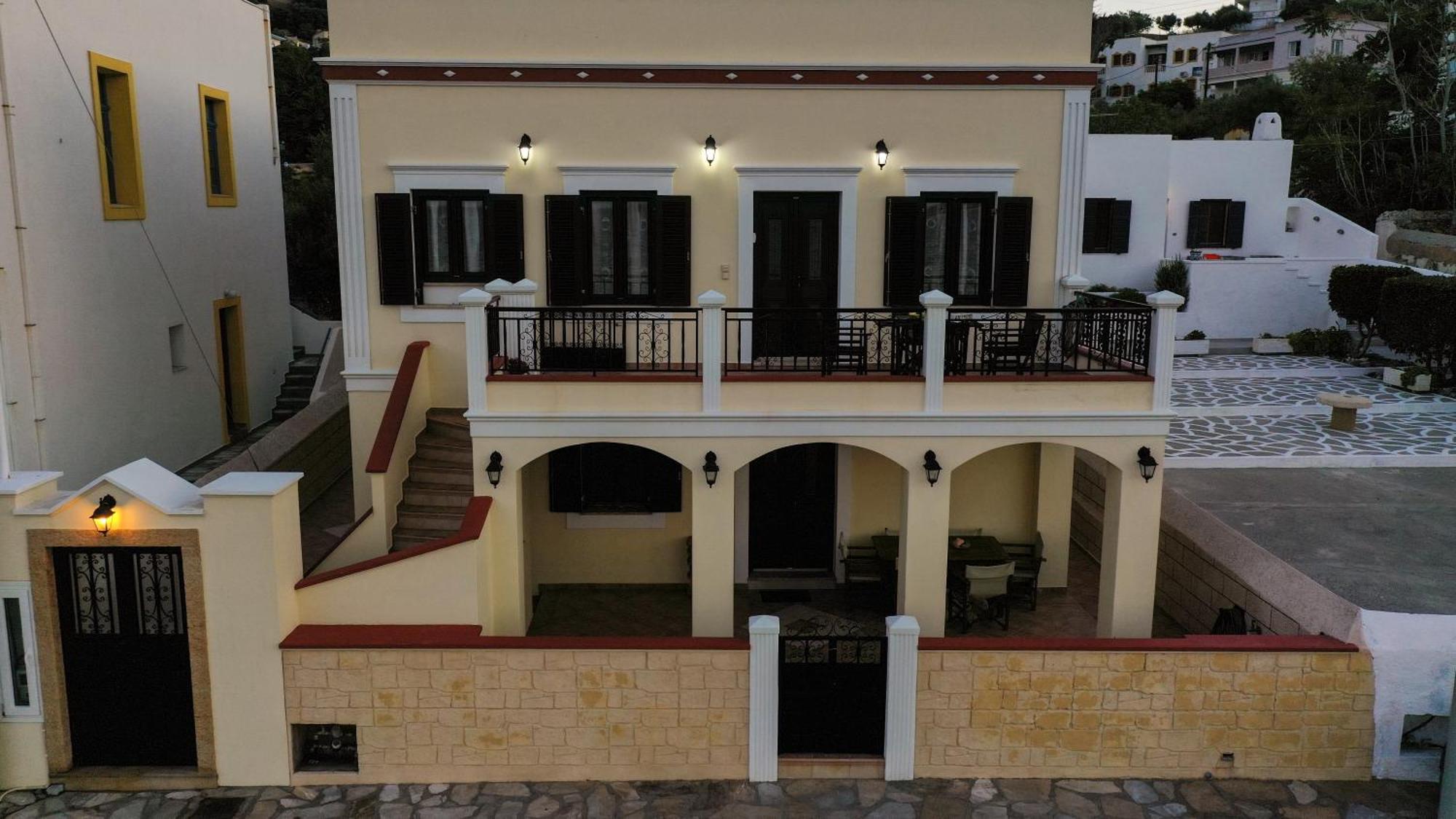 Ferienwohnung Sette Venti Agia Marina  Exterior foto
