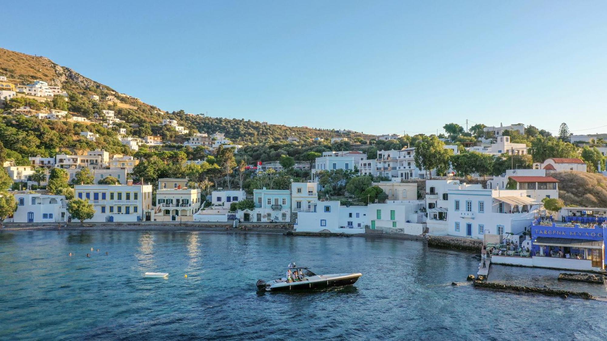Ferienwohnung Sette Venti Agia Marina  Exterior foto