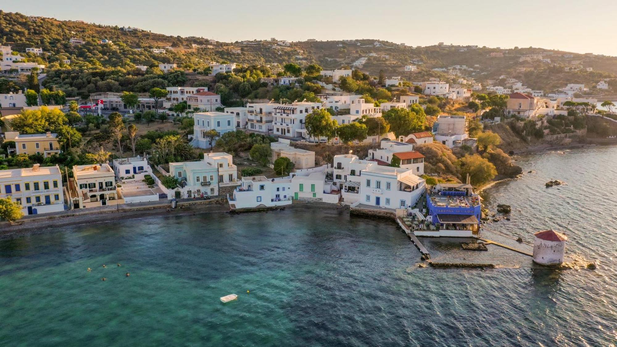 Ferienwohnung Sette Venti Agia Marina  Exterior foto